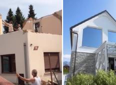Ljubljančana sta se iz stanovanja preselila na vas. Za 150 tisoč evrov sta babičino hišo preuredila v pravi raj!